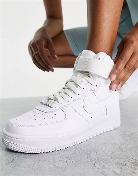 nike air herren weiß hoher schaft|nike air force 1.